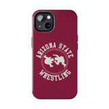 Arizona State Wrestling Vintage Logo Tough iPhone and Samsung Galaxy Cases  Phone Case