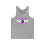 Best Dog Mom Paw Print Tank Top  Tank Top