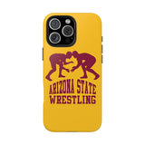 Arizona State Wrestling on Gold Tough Phone Cases