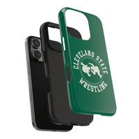 Cleveland State Wrestling Vintage Logo Tough Phone Cases