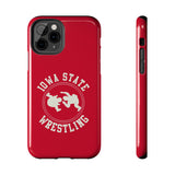 Iowa State Wrestling Vintage Logo Tough iPhone and Samsung Galaxy Cases  Phone Case
