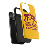 Arizona State Wrestling on Gold Tough Phone Cases