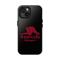 Wrestling Indianapolis Wrestling Graphic Tough Phone Cases