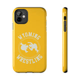 Wyoming Wrestling Vintage Logo Tough iPhone and Samsung Galaxy Cases  Phone Case