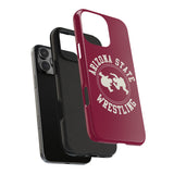 Arizona State Wrestling Vintage Logo Tough iPhone and Samsung Galaxy Cases  Phone Case