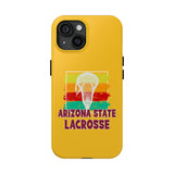 Arizona State Lacrosse on Gold Tough Phone Cases