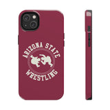 Arizona State Wrestling Vintage Logo Tough iPhone and Samsung Galaxy Cases  Phone Case