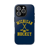 Vintage Michigan Hockey Tough iPhone and Samsung Galaxy Cases  Phone Case