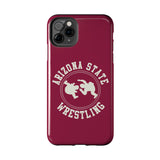 Arizona State Wrestling Vintage Logo Tough iPhone and Samsung Galaxy Cases  Phone Case