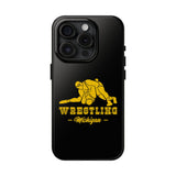 Wrestling Michigan Wrestling Graphic Tough Phone Cases