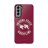 Arizona State Wrestling Vintage Logo Tough iPhone and Samsung Galaxy Cases  Phone Case