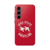 Iowa State Wrestling Vintage Logo Tough iPhone and Samsung Galaxy Cases  Phone Case