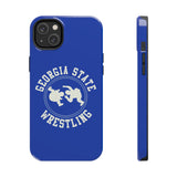 Georgia State Wrestling Vintage Logo Tough iPhone and Samsung Galaxy Cases  Phone Case