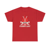 Hockey Legends Are Born In February T-Shirt