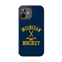 Vintage Michigan Hockey Tough Phone Cases