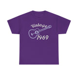 Vintage Guitar 1969 50th Birthday Shirt  T-Shirt