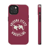 Arizona State Wrestling Vintage Logo Tough iPhone and Samsung Galaxy Cases  Phone Case