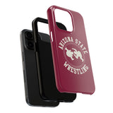 Arizona State Wrestling Vintage Logo Tough iPhone and Samsung Galaxy Cases  Phone Case