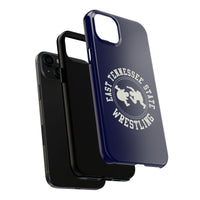 East Tennessee State Wrestling Vintage Logo Tough Phone Cases