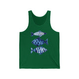 3 Indigo Fish Tank Top  Tank Top