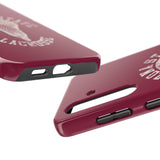Vintage Arizona State Lacrosse with Stick Head Graphic Tough iPhone and Samsung Galaxy Cases  Phone Case