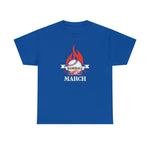 Baseball Legends Are Born In March T-Shirt