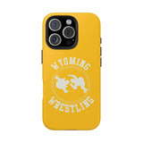 Wyoming Wrestling Vintage Logo Tough Phone Cases