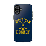 Vintage Michigan Hockey Tough iPhone and Samsung Galaxy Cases  Phone Case