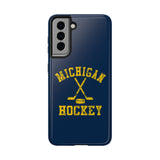 Vintage Michigan Hockey Tough iPhone and Samsung Galaxy Cases  Phone Case