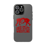 Ohio State Wrestling on Gray Tough iPhone and Samsung Galaxy Cases  Phone Case