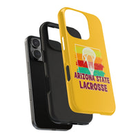 Arizona State Lacrosse on Gold Tough Phone Cases