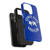 Georgia State Wrestling Vintage Logo Tough iPhone and Samsung Galaxy Cases  Phone Case
