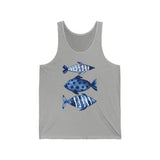 3 Indigo Fish Tank Top  Tank Top