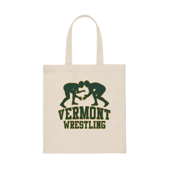 Vermont Wrestling Canvas Tote Bag