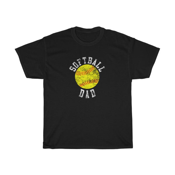 Vintage Softball Dad T-Shirt