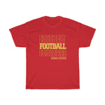 Football Iowa State in Modern Stacked Lettering