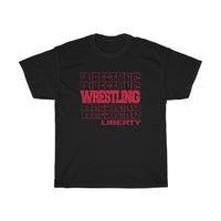 Wrestling Liberty in Modern Stacked Lettering