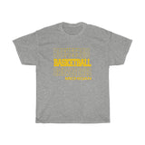 Basketball Michigan in Modern Stacked Lettering