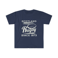 Vintage Scotland Rugby Since 1873 Softstyle T-Shirt
