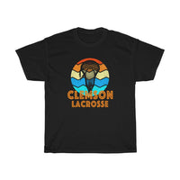 Clemson Lacrosse Retro Sunset T-Shirt T-Shirt with free shipping - TropicalTeesShop