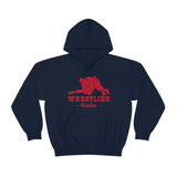 Wrestling Houston with College Wrestling Graphic Hoodie