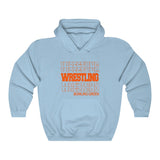 Wrestling Bowling Green Hoodie in Modern Stacked Lettering