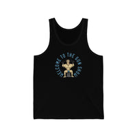 Welcome To The Gun Show Man Working Out Tank Top