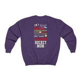 Hockey Mom Supporter Sweatshirt (Back Print)