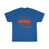 Football Florida in Modern Stacked Lettering