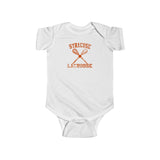 Vintage Syracuse Lacrosse Baby Onesie Infant Bodysuit Kids clothes with free shipping - TropicalTeesShop