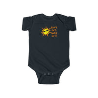 Suns Out Guns Out with Summer Sun Onesie Infant Bodysuit for Baby Boys or Girls
