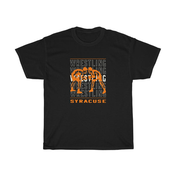 Wrestling Syracuse With Wrestler Graphic