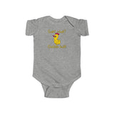 Guess What Chicken Butt Funny Baby Onesie Infant Bodysuit for Boys or Girls