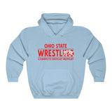 Ohio State Wrestling - Compete, Defeat, Repeat Hoodie